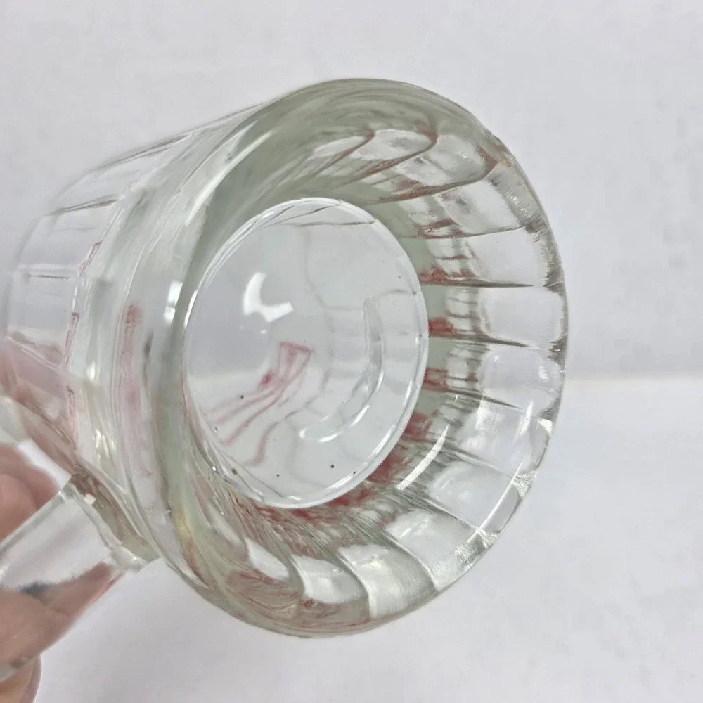 Vintage Beer‎ Stein Budweiser King of Beers Glass Mug Clear 5.5